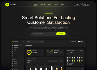 Modern SaaS Landing Page Hero Section banner colorful custom dashboard design figma header hero hero banner landing page payments saas saas landing page tools ui web website