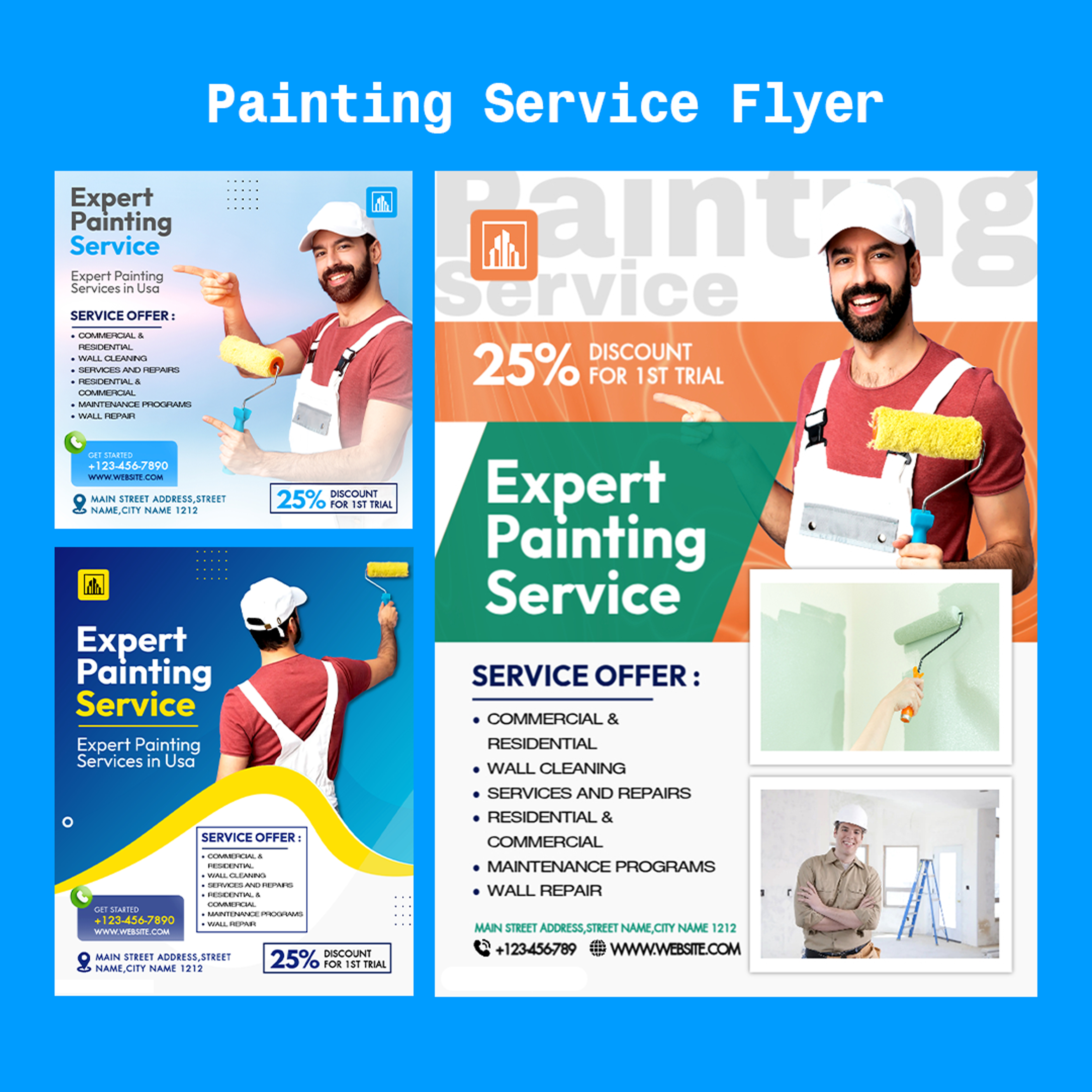 Example of Modern Corporate Flyer Design