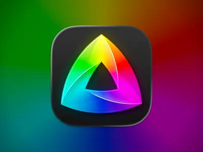 Kaleidoscope – Liquid Glass App Icon app icon liquid glass macos sketch.app work