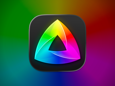 Kaleidoscope – Liquid Glass App Icon app icon liquid glass macos sketch.app work