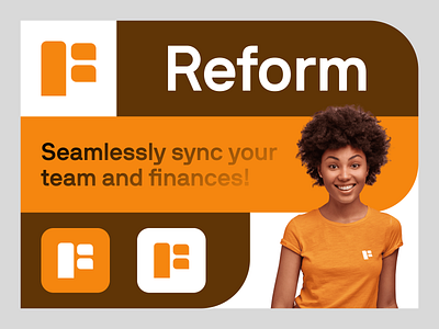 Reform - Branding & Colors branding brandmark clean design identity logo logodesign minimal payment platform reform startup tech ui