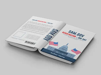 Book Cover Design -SAM.GOV Registration in One Day book cover book design book mockup childrens book comic book graphic novel indesign kids book photoshop story book storyboarding typography