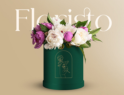 Florista | Floral Shop Visual Identity Design bouquet brand identity branding creative elegant logo floral flower flower logo flower shop graphic design hand lineart logo logo logo design luxury logo minimal modern logo motion graphics unique visual identity