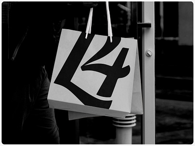 L4 Visual Identity - Monogram & Brand Overview V2 brand branding design design art designer graphic design identity illustration letter lettermark logo logodesign mark monogram packaging ui