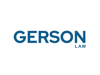 Gerson Law Logo Design branding graphic design law firm logo design law firm web design law firm website law firm website design logo