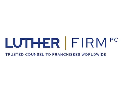 Luther Firm, PC Logo Design branding graphic design law firm logo design law firm web design law firm website law firm website design logo