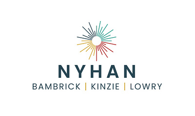 Nyhan, Bambrick, Kinzie & Lowry Logo Design branding graphic design law firm logo design law firm web design law firm website law firm website design logo