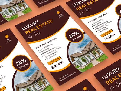 Real estate flyer advertising artwork design flyer graphic design house illustration logo modernflyerdesign post propertypromotion real estate flyer social media