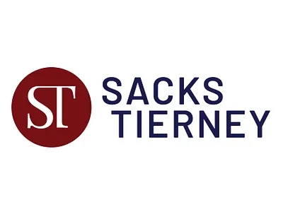 Sacks Tierney Logo Design branding graphic design law firm logo design law firm web design law firm website law firm website design logo