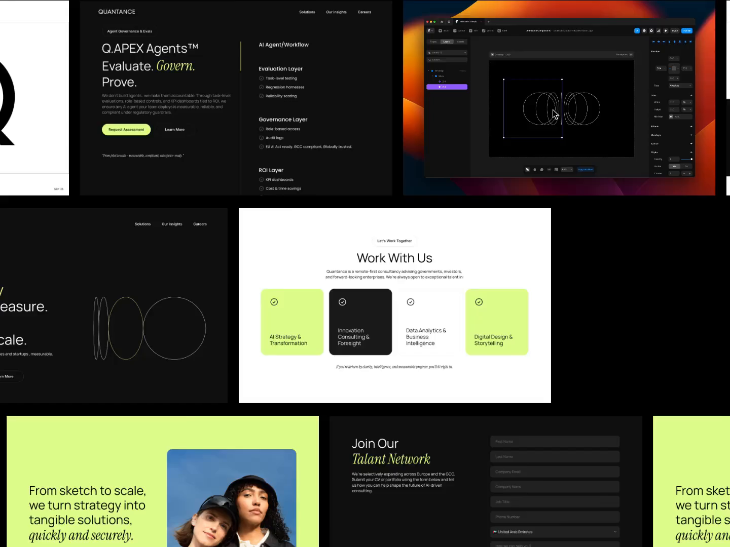 Example of Framer • Landing Page Design/Development