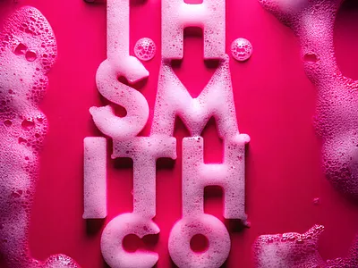 T.H. Smith Co word mark branding illustration typography