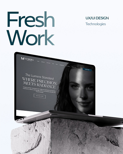 Lumera Med Spa cleandesign landingpage luxurybranding medspa uiux webdesign wellnessdesign