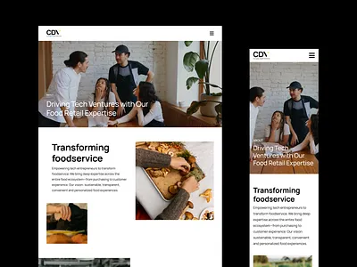 Web design and development for Compass Digital Ventures responsive ui uidesign ux uxdesign uxui uxuidesign web website