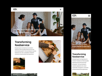 Web design and development for Compass Digital Ventures responsive ui uidesign ux uxdesign uxui uxuidesign web website