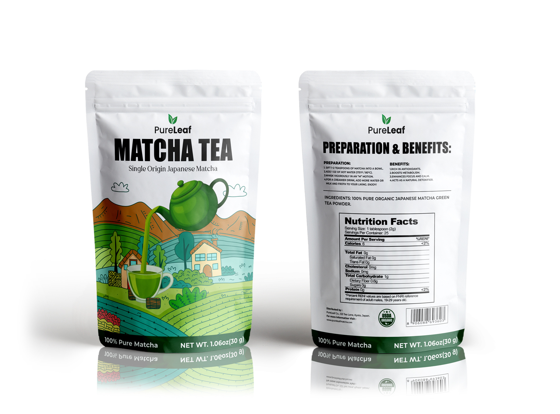 Matcha Tea Pouch – Packaging & Label Desig attractive pouch food packaging label label design match tea match tea label match tea packaging design packaging packaging design pouch pouch design pouch label pouch label design pouch packaging pouch packaging design product label tea label tea label design tea packaging tea packaging design