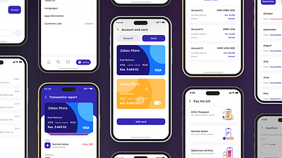 Finance App UI/UX Design | Kadi Platinum bank careers portal design finance fintech money product design tech company uiux web app