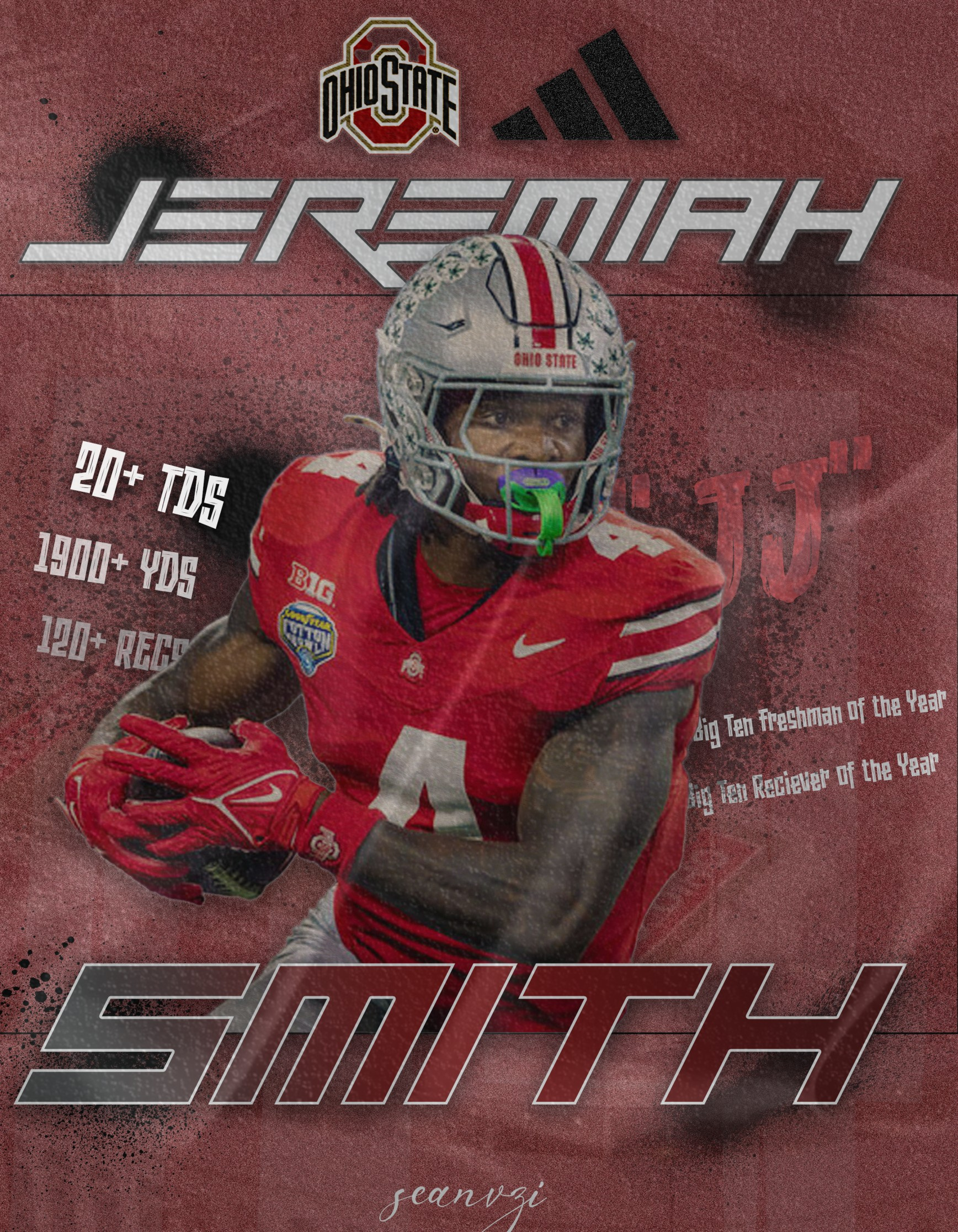 Jeremiah Smith 4K Graphic Design Poster branding graphic design