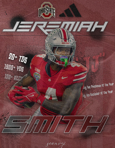 Jeremiah Smith 4K Graphic Design Poster branding graphic design