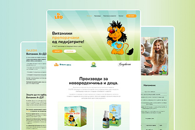 Dr.Leo - Web Design & Development / WordPress brand branding design landing page mockups ux ui web design web development website wordpress