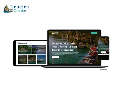 Trpejca Cruise - Web Design & Development / WordPress brand branding design landing page mockups ux ui web design web development website wordpress