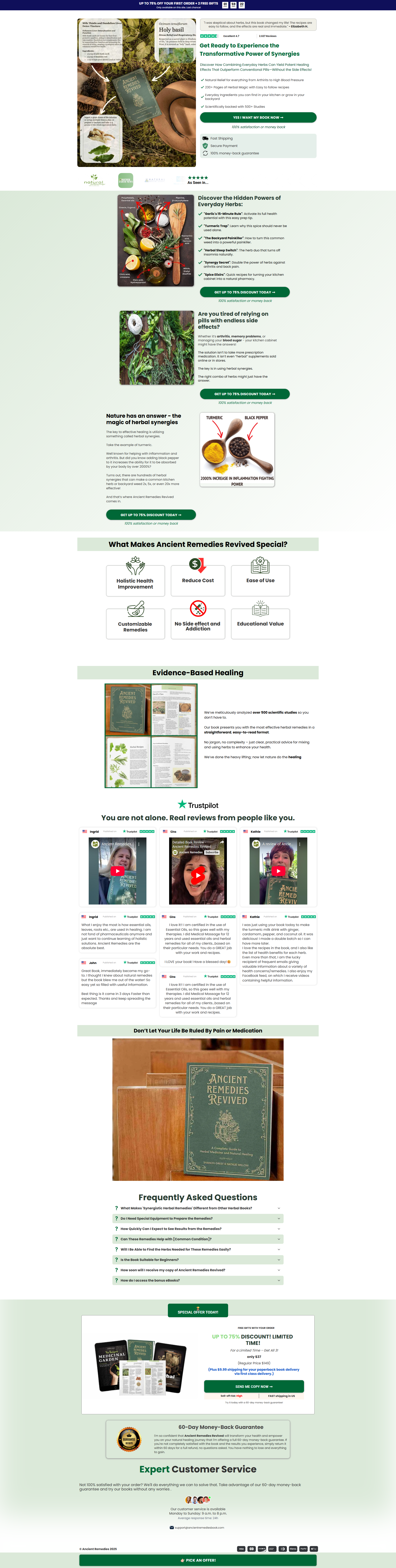 Remedies - Funnelish design designing funnel funnel funnelbuilder funnelish funnelish templates remedies sales funnel sales page