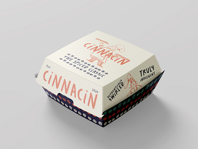 Package Design - Cinnacin branding graphic design logo package design