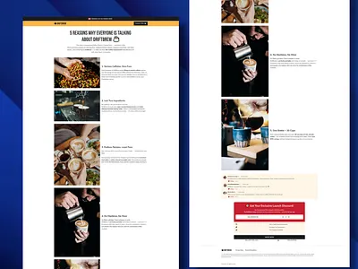 Advertorial page and custom design advertorial design funnelish gempages landing page listicle page pagefly replo shopify shopify developer shopify landing page