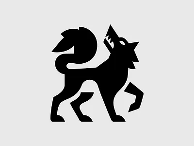 LOGO - WOLF branding design graphic design icon identity illustration logo marks symbol ui wolf