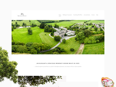 Kilshane House birds brand exploration country design food graphic design green ireland luxury manor trees wedding