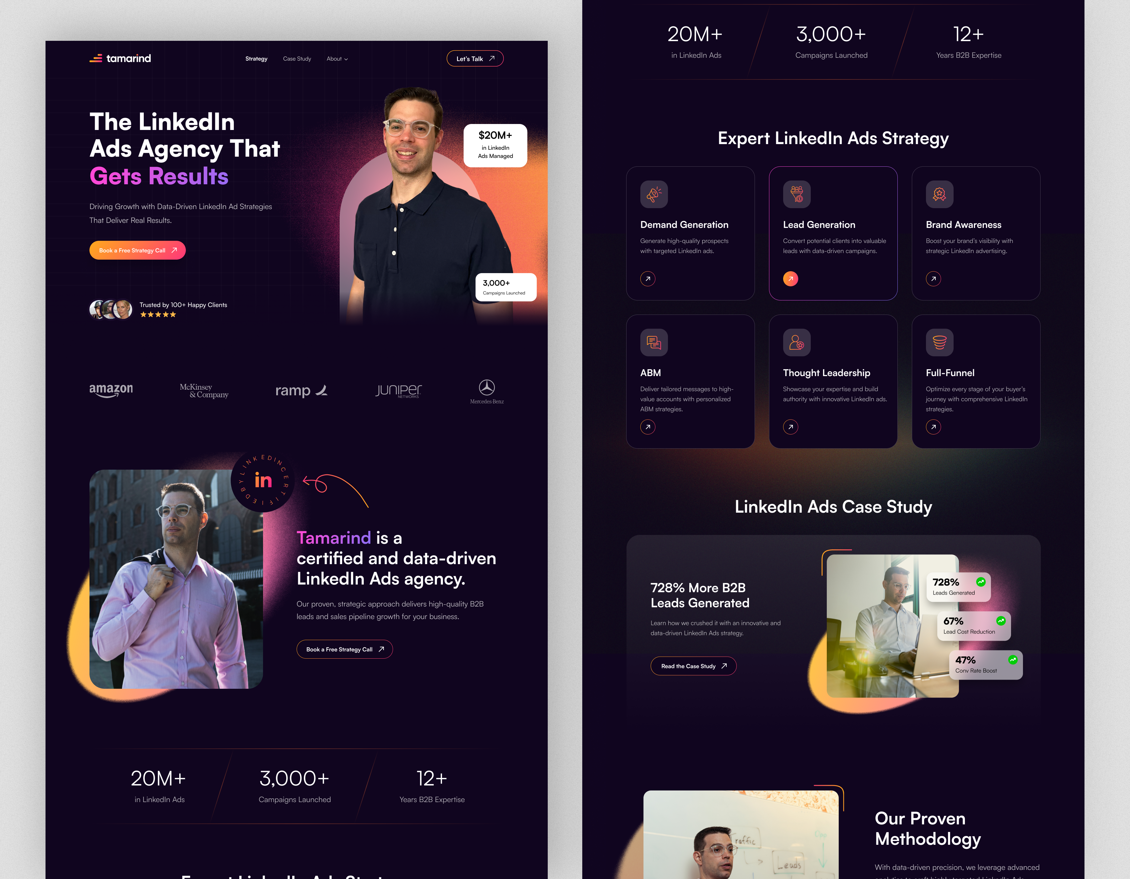 Example of Custom Website UI/UX Design (Figma)