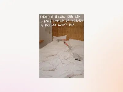 Form :) app branding doodle font graphic design hand handwritten picture text tracking ui written