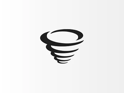 Tornado Logo Design brand branding brandmark design icon identity logo logo design logomark minimalist tornado storm thunder tornado tornado icon tornado logo
