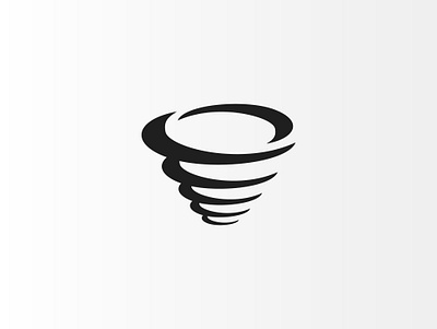 Tornado Logo Design brand branding brandmark design icon identity logo logo design logomark minimalist tornado storm thunder tornado tornado icon tornado logo