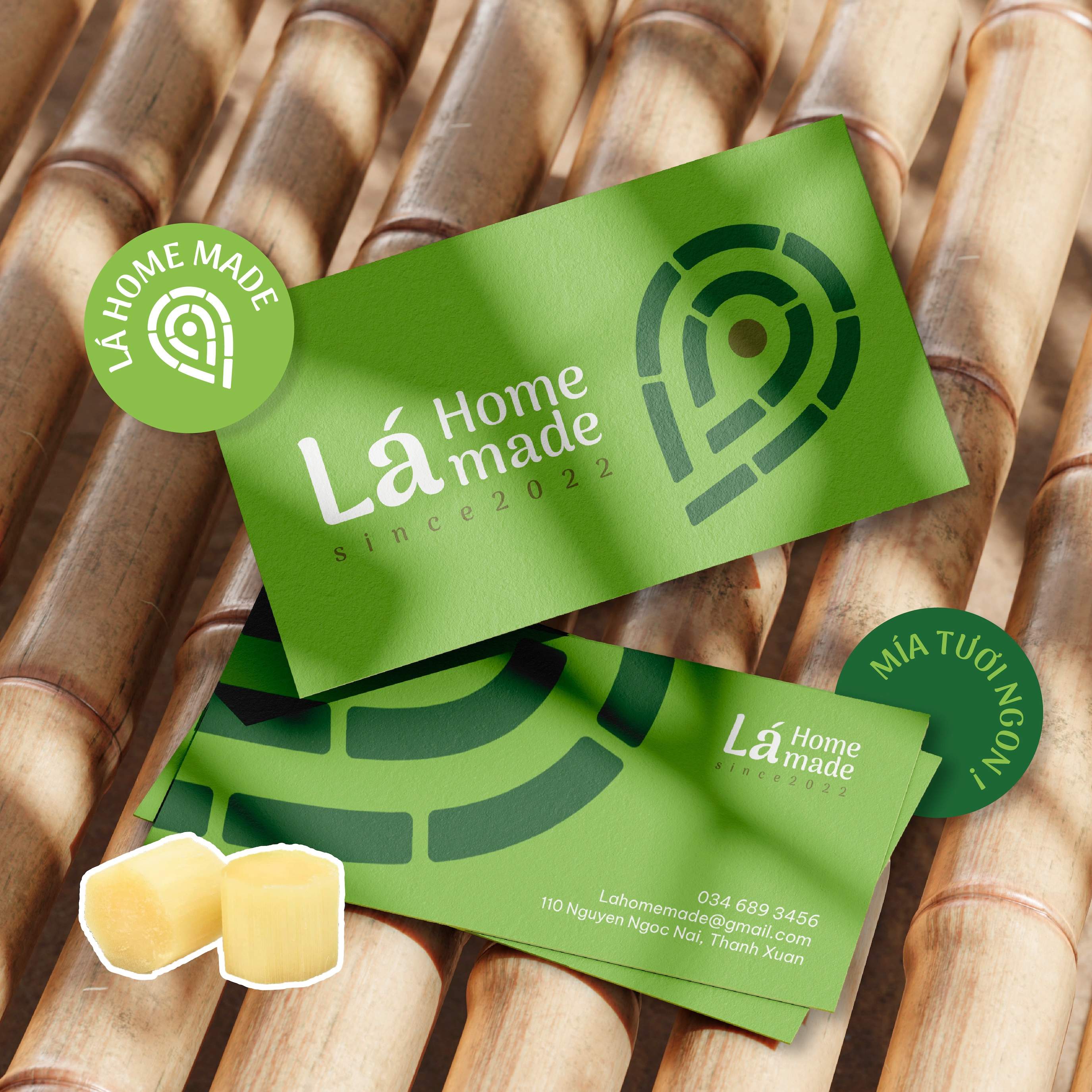 LÁ HOMEMADE BRAND IDENTITY branding design graphic design illustration logo logo design