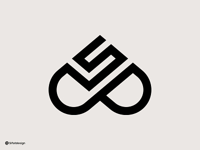 SP Love Logo brand mark costom letter elegant illustration initial letter sp lettermark logo logo design logomark love luxury modern monogram sp symbol type