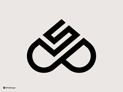 SP Love Logo brand mark costom letter elegant illustration initial letter sp lettermark logo logo design logomark love luxury modern monogram sp symbol type