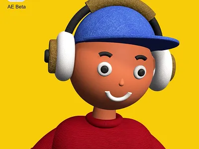 Lost in the Beat 3d 3d character adobe beta after effects animation character animation motion