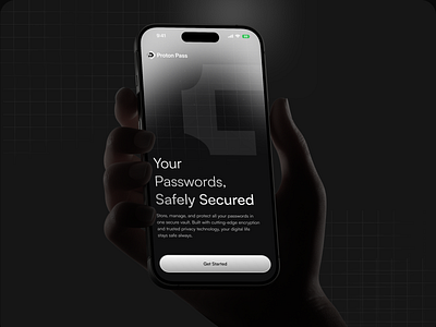 Onboarding Password Management App app design dark theme forgot password ios security log in mobile app mobile kit mobile onboarding onboarding onboarding design onboarding ui password app password manager app register registration security app sign in sign up splash screen ui kit