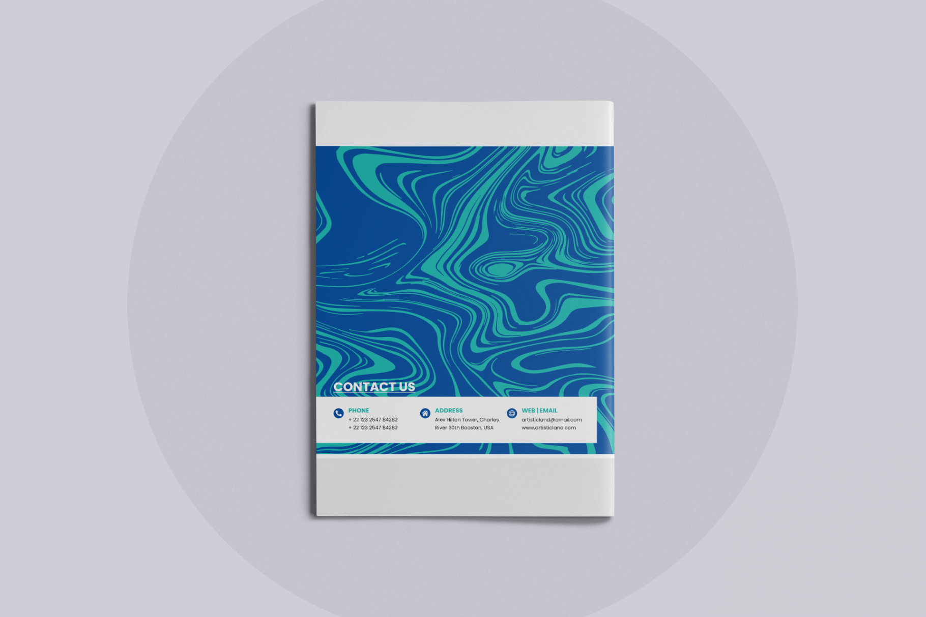 Example of Professional Brochure Template Design