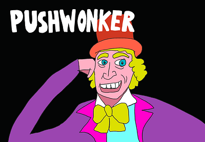 Pushwonker illustration procreate