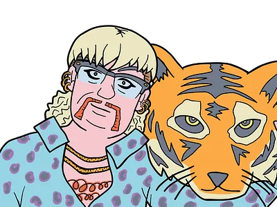 Goose - exotic illustration procreate