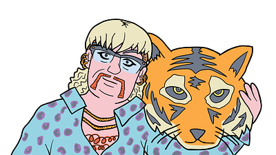 Goose - exotic illustration procreate