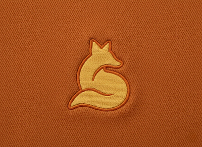 Minimalist fox logo animal brand branding emblem embroidery fox graphic design icon identity illustration logo mark minimalist logo nature outdoor vector wild life zoo