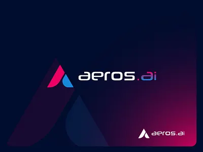 Aeros.ai logo design. a a brand identity a business logo a corporate logo a graphic design a letter logo a logo a minimal logo a modern logo a tech logo ai ai logo graphic design letter a logo logo ai minimal a logo modern a logo