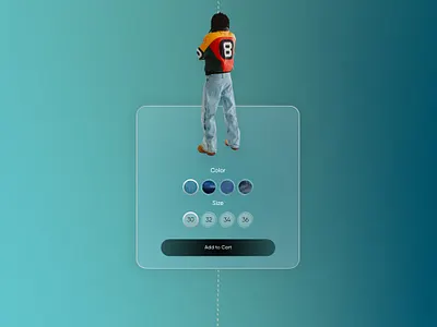 Messing around with transparency and reflections glassdesign mobiledesign shopping ui webdesign widget