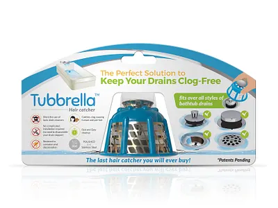 Hair Catcher Hanging Card Design branding card clean creative design die cut diel= cut display hair hanging icons label modern packaging print product professional shape special