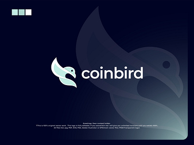 CoinBird crypto trade logo design. bird branding bird crypto logo bird logo bird trading logo business bird logo c bird logo c bird trading logo c logo crypto bird logo letter c bird logo letter c logo minimal bird logo modern bird logo trading bird logo