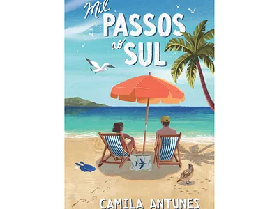 A Thousand Steps X Camila Gray book cover painterly people publishing relationship romance