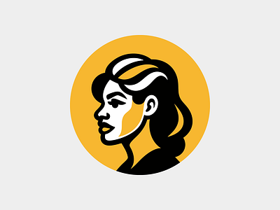 LOGO - WOMAN branding design graphic design icon identity illustration logo marks symbol ui woman