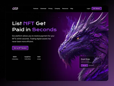 List NFT Website Landing Page crypto art crypto exchange cryptocurrency lending page ui list nft website landing page music nft nft ai nft app nft art nft collection nft dashboard nft design nft erb for music nft landing page nft marketplace mobile app nft mobile app nft website nfts sell web